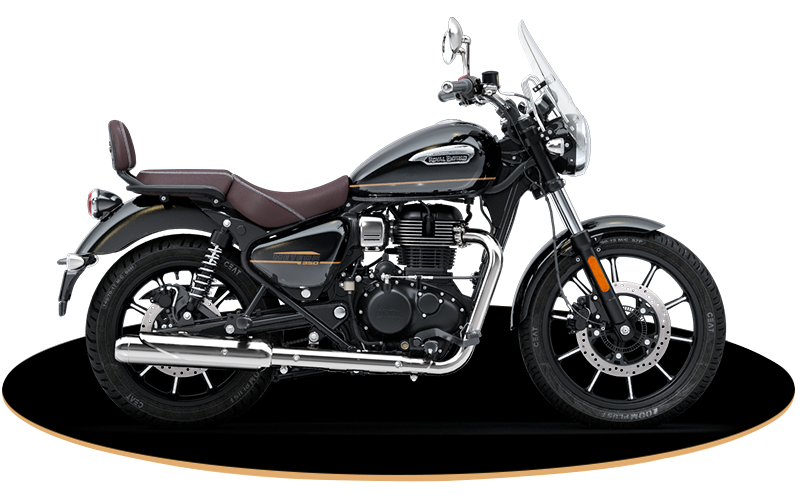 Side Styling in RE Meteor 350