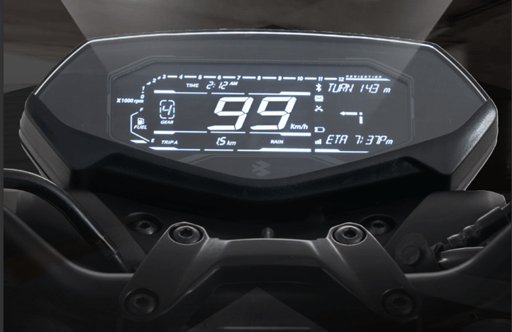 Updated Digital Meter in Bajaj Pulsar N160