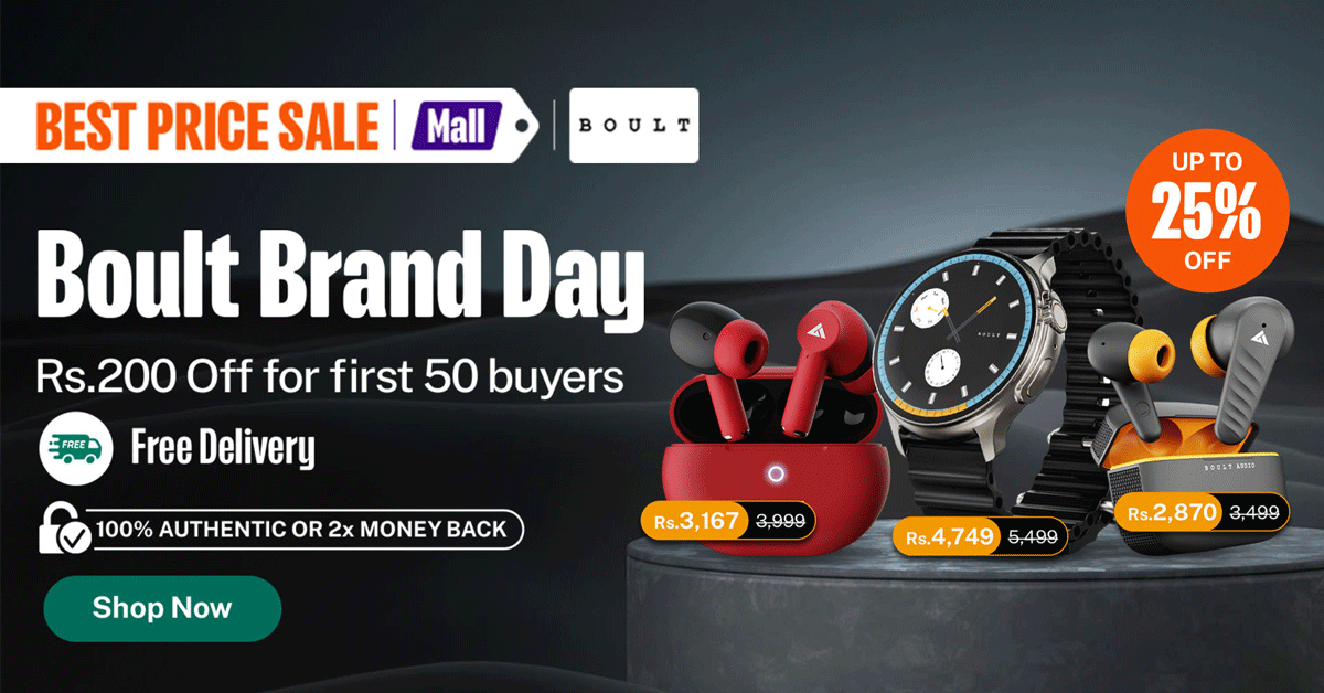 BOULT Nepal Brand Day Campaign- Discounts on TWS Earbuds and Smartwatches!