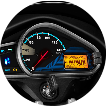 Instrument Cluster in Hero Super Splendor