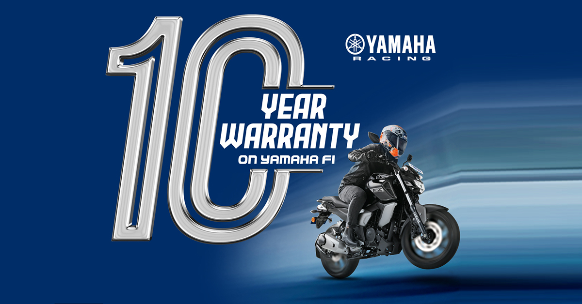 Yamaha Nepal 10-Year Warranty on FI Components