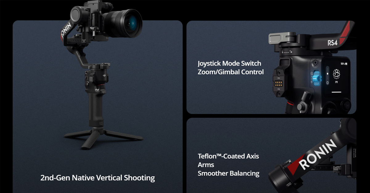 DJI RS 4 Features