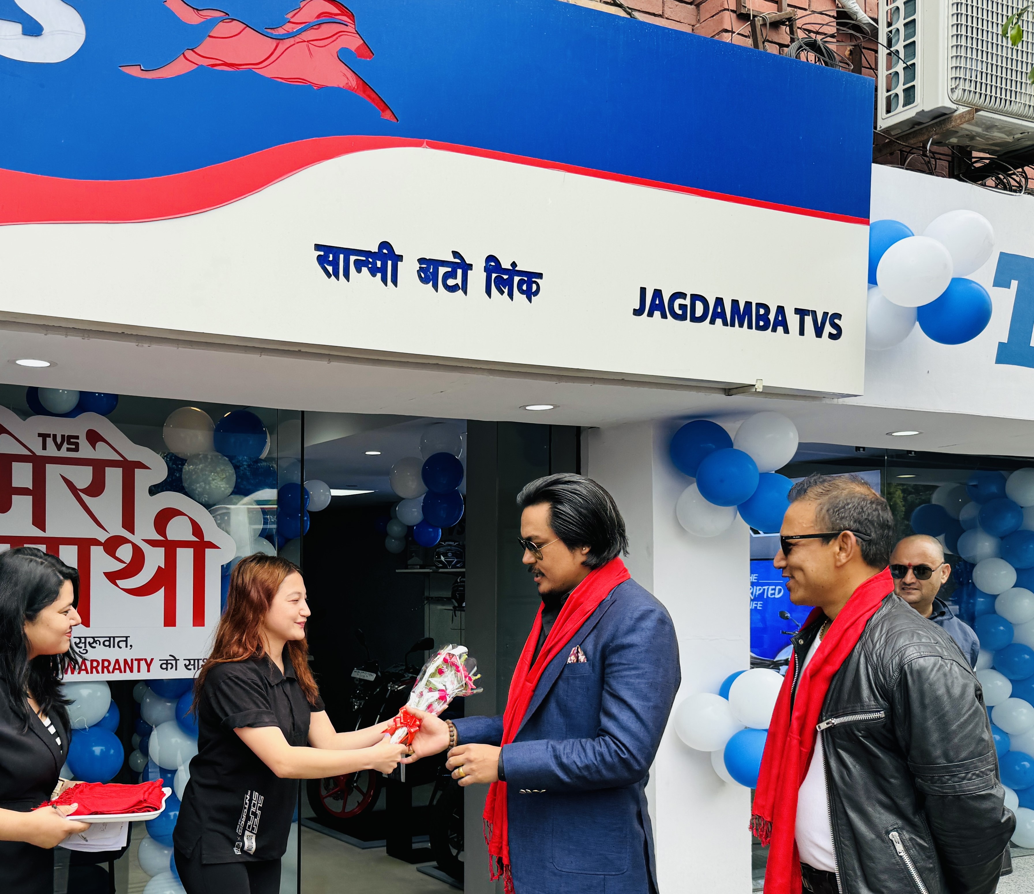 TVS Nepal Expands Reach with New Showroom in New Baneshwor!