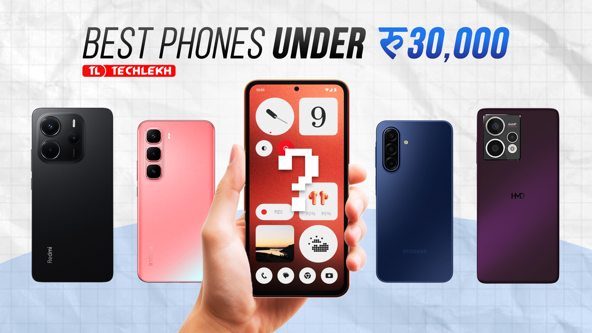 Best Phones Under 30000 in Nepal (December 2025 Updated)