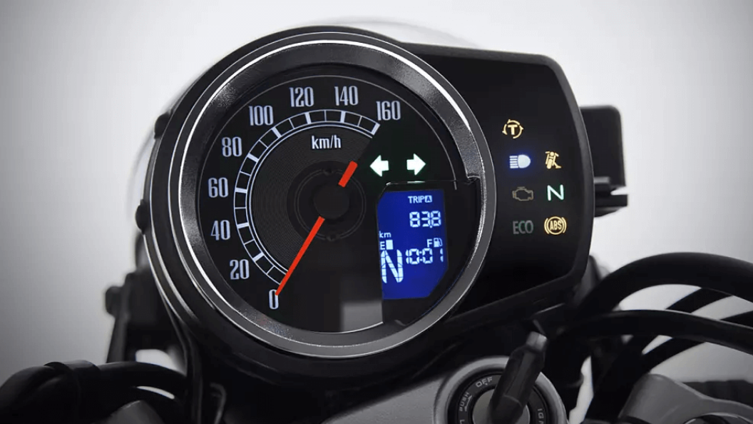 Analog Digital Meter in Honda CB350
