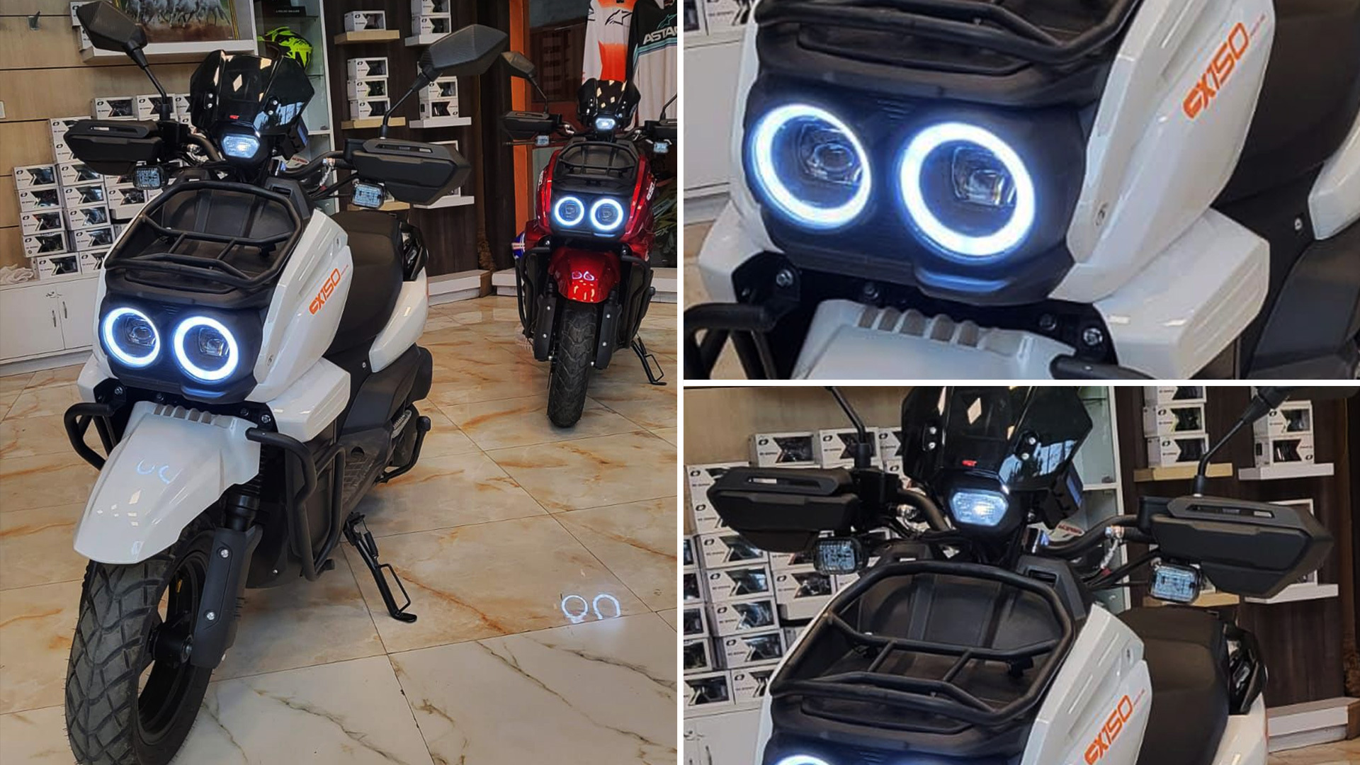 LED Lights in CX150 Prime