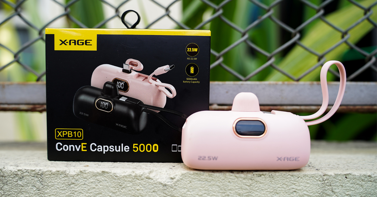 X-Age ConvE Capsule 5000 Powerbank Launched in Nepal at an Offer Price