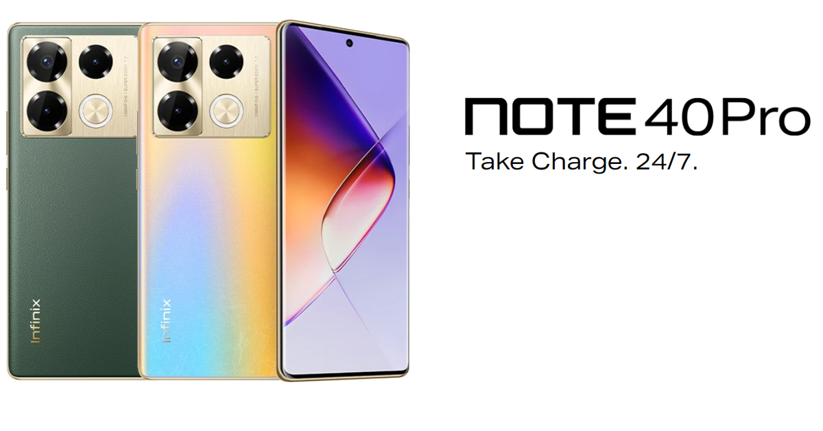 Infinix Note 40 Pro Design