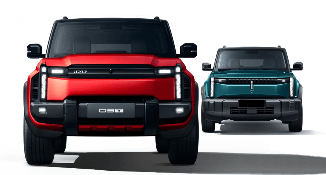 Front Styling in Jaecoo J6T