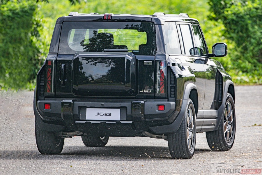 Rear Styling in Jaecoo J6T