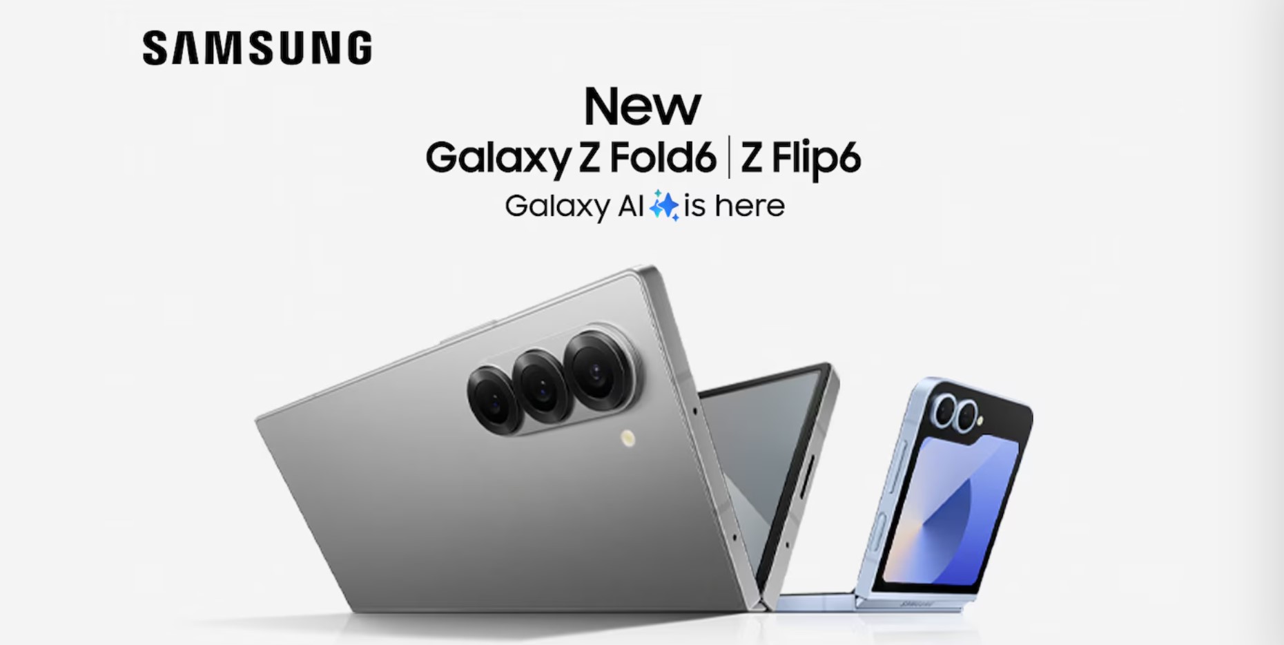 Samsung Galaxy Z Fold 6 and Flip 6