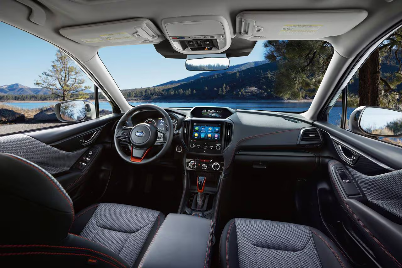 Interior Styling in Subaru Forester