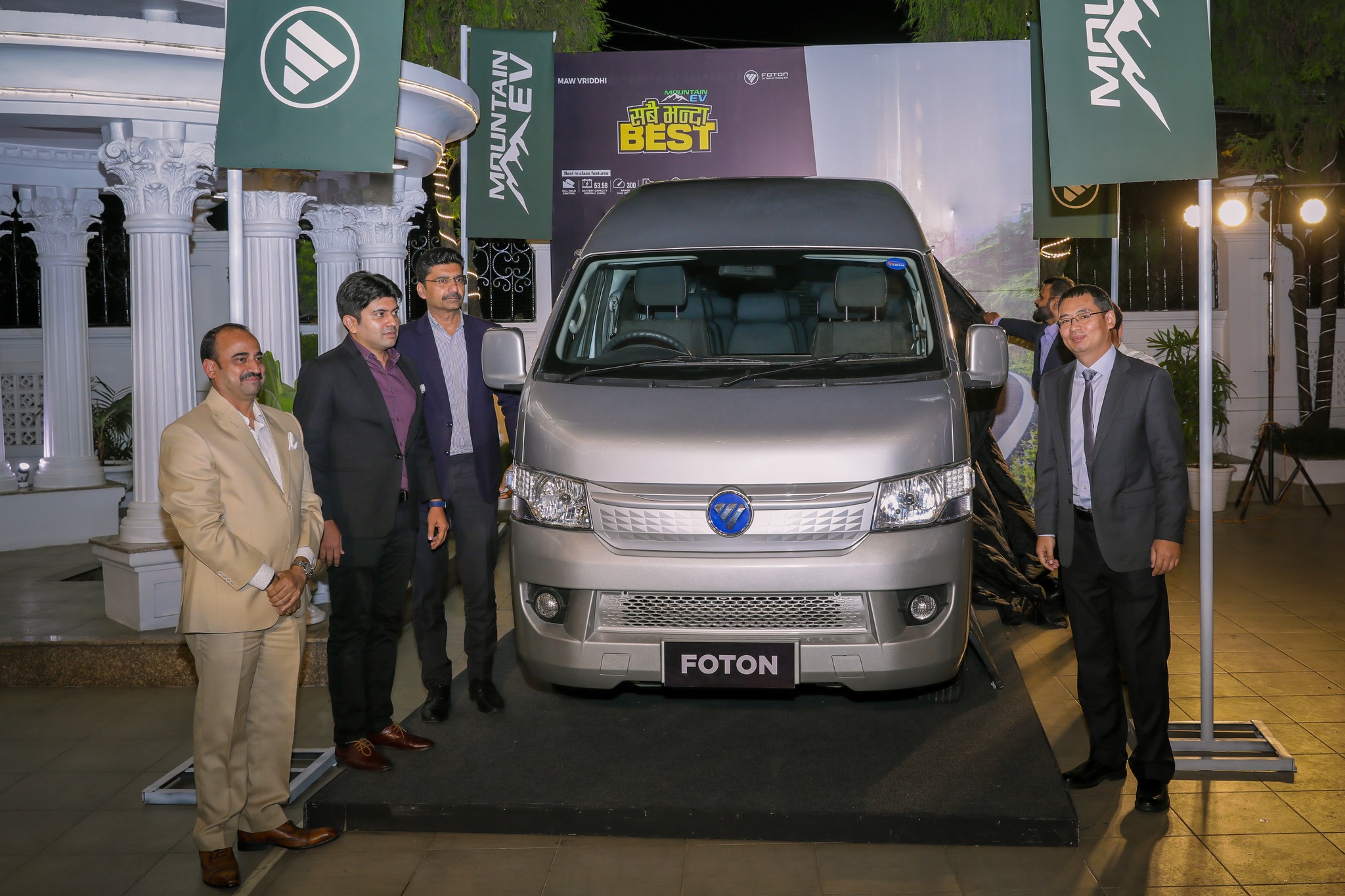 Foton Mountain EV Debuts in Nepal’s Commercial Passenger Market