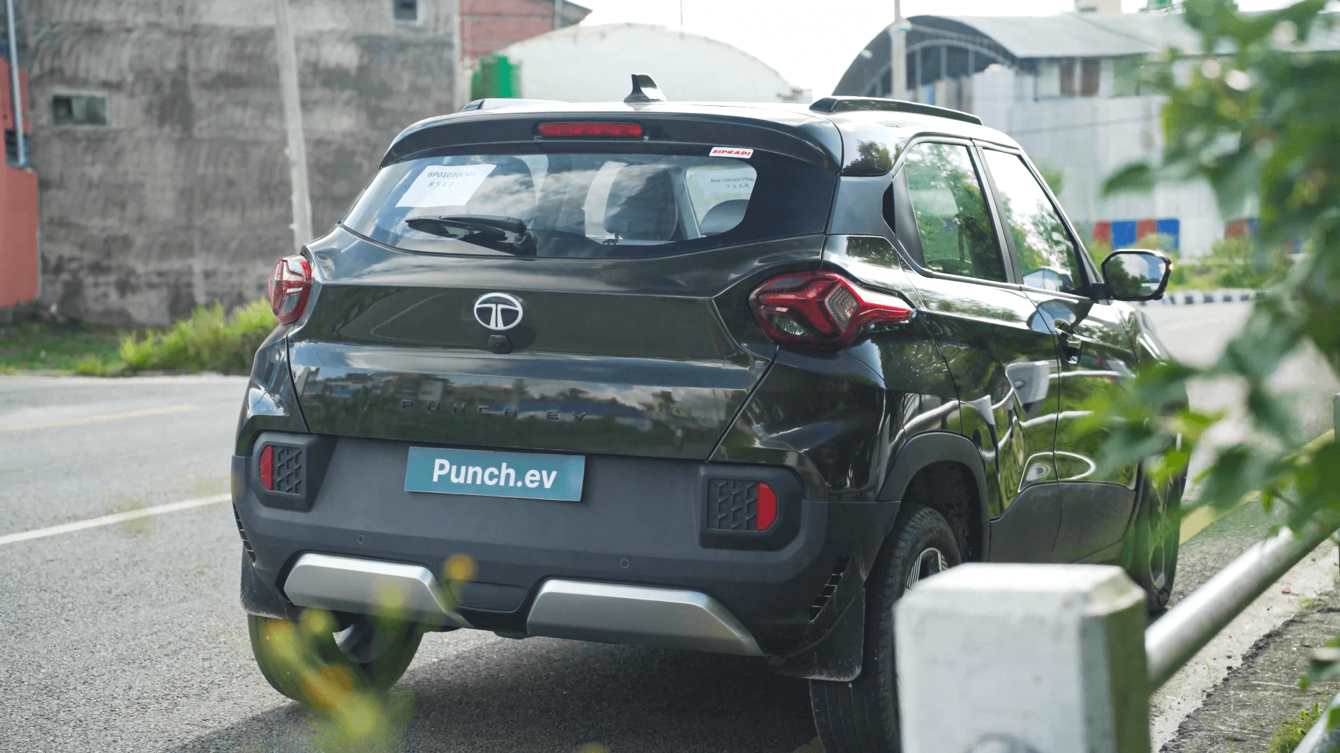 Rear Styling in Tata Punch EV