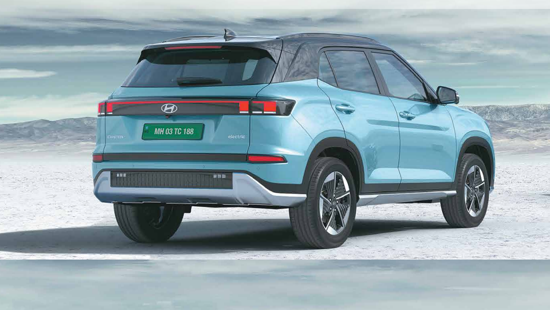 Rear Styling in Hyundai Creta EV