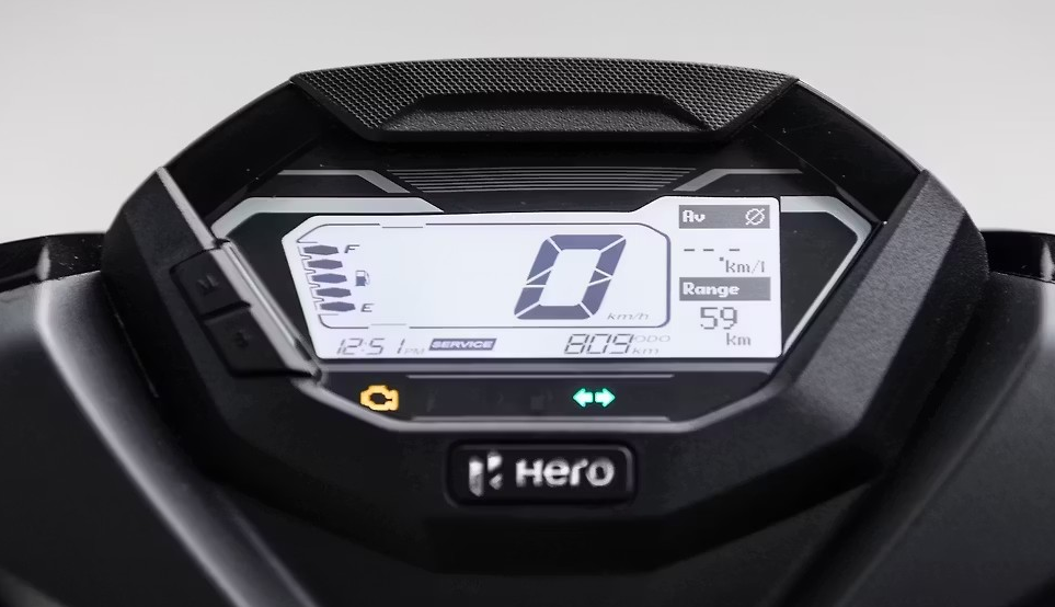 LCD Meter in Hero Xoom 125