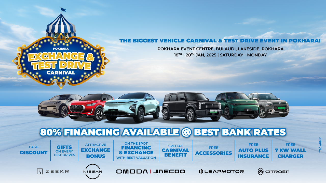 Pokhara Exchange and Test Drive Carnival Happening Today!