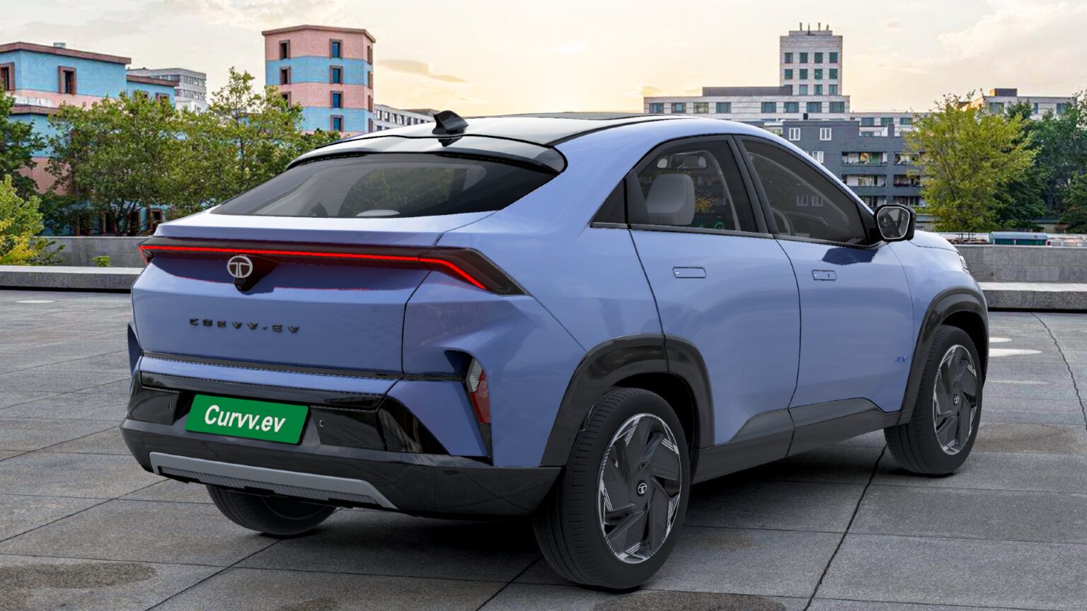 Rear Styling in Tata Curvv.ev