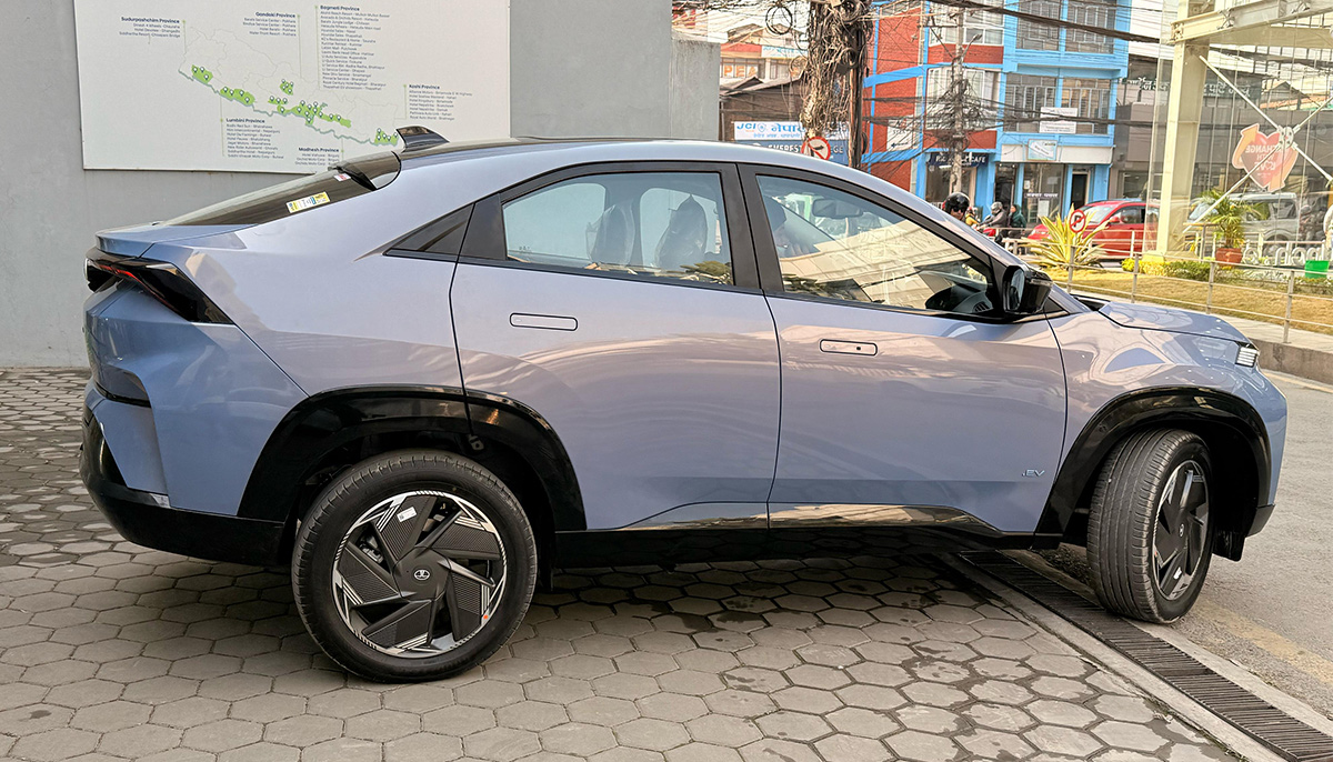 Tata Curvv.ev, Tata’s Flagship Electric Coupe, Set to Launch in Nepal This February!