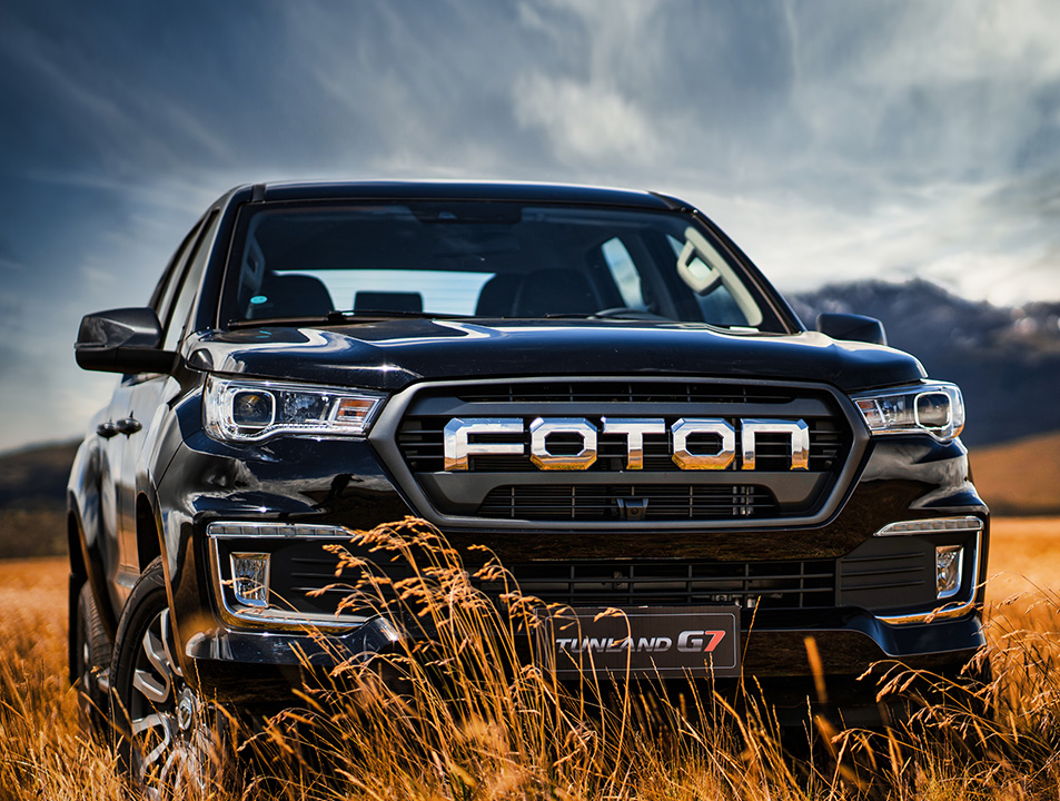 Front Styling in Foton Tunland G7