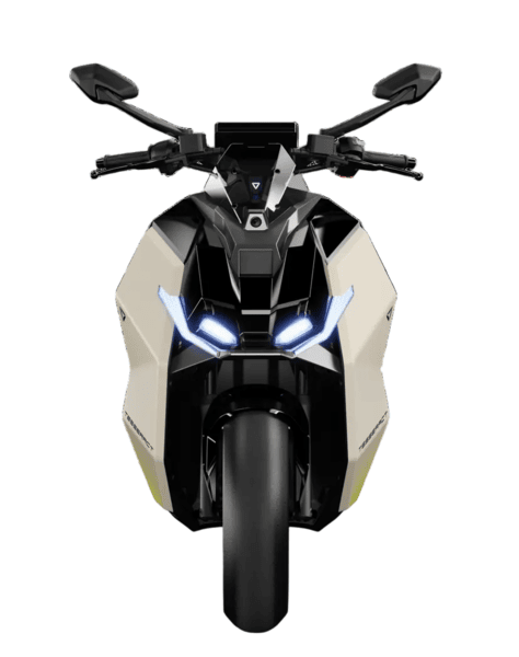 Front Styling in Ultraviolette Tesseract