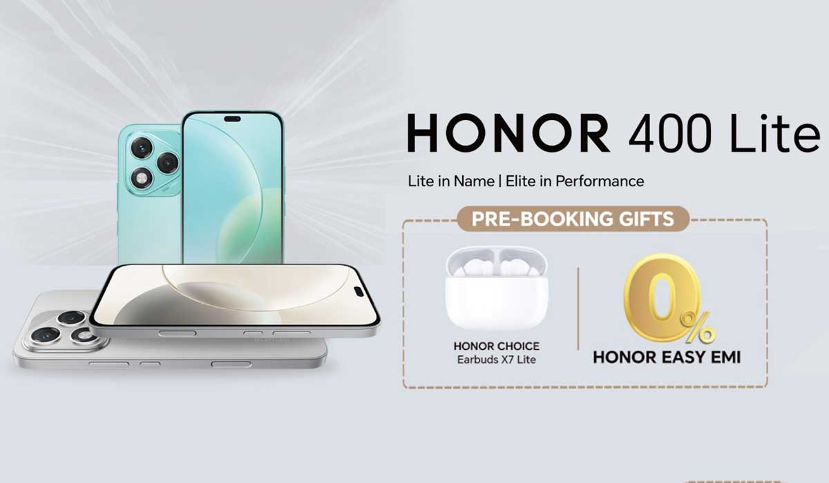 Honor 400 Lite Now Available for Pre-Booking: And It Has Camera Control?