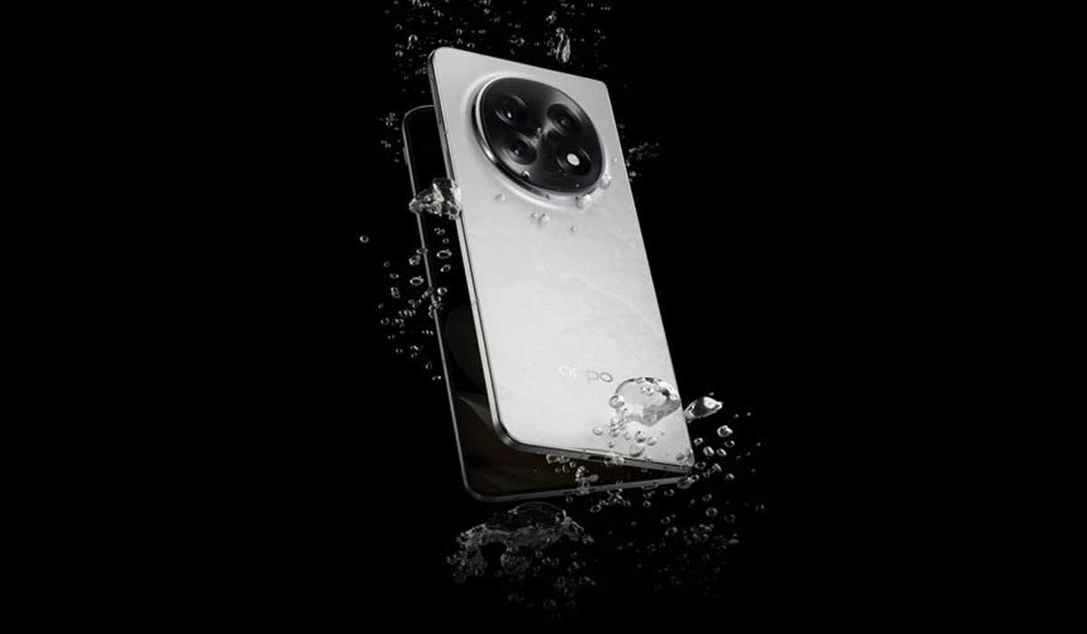 Oppo Find N5 Water Resistance