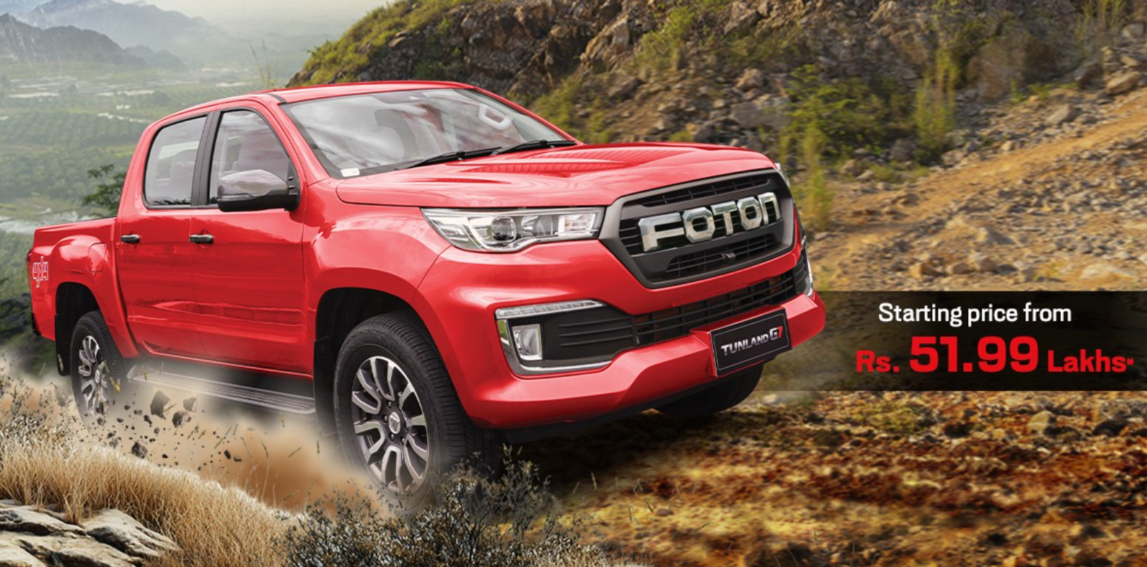 Foton Tunland G7 Launched in Nepal: Diesel Power Returns, Starting at Rs. 52 Lakhs