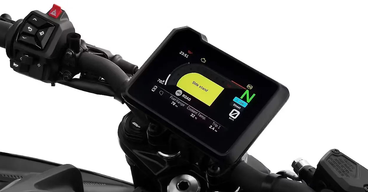 Instrument Cluster in KTM Duke 250