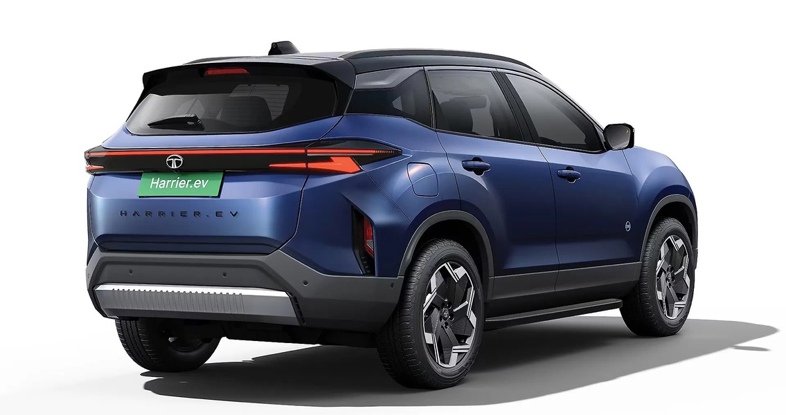 Rear Styling in Tata Harrier EV
