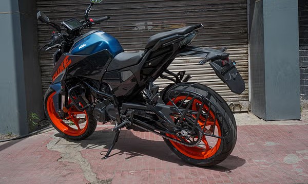 Rear Styling in KTM Duke 250