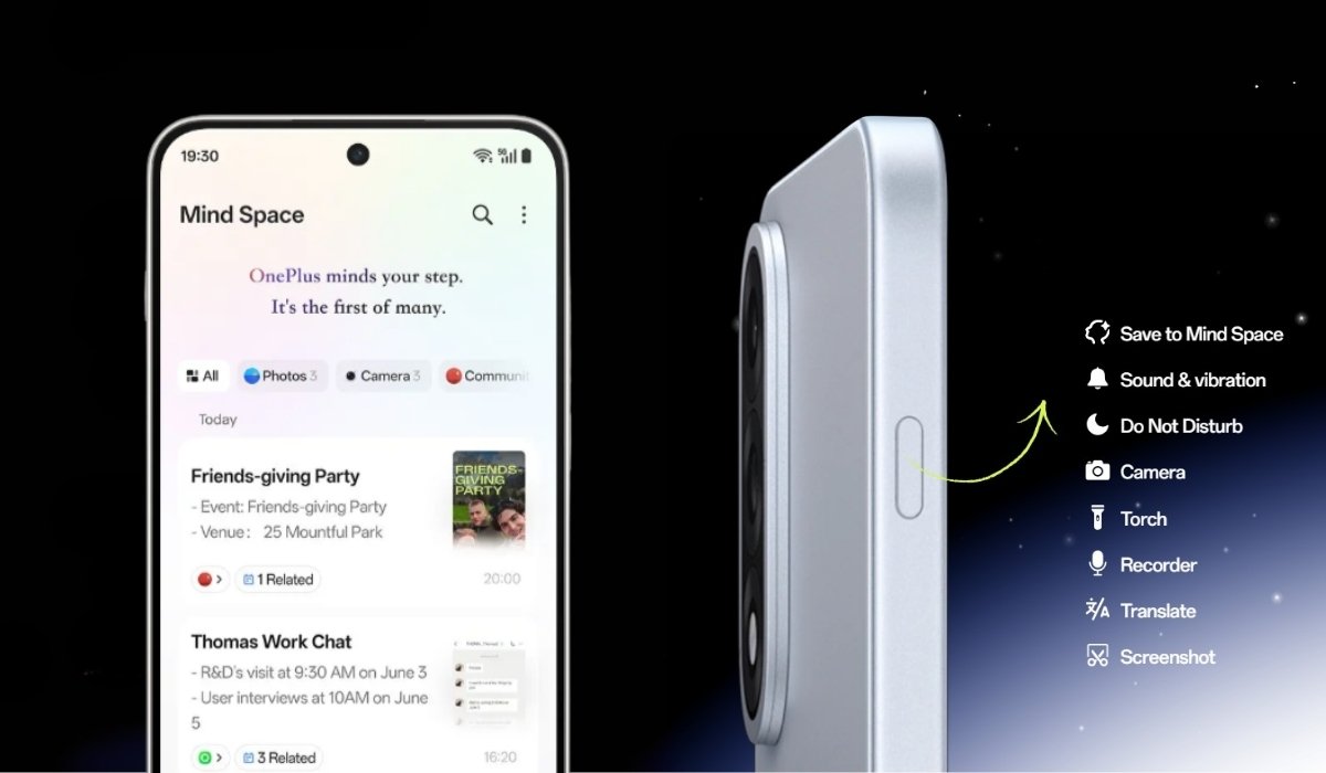 OnePlus Mind Space and Plus Key