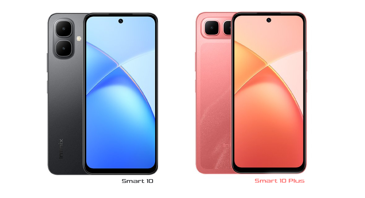 Infinix Smart 10 Series Design and Display
