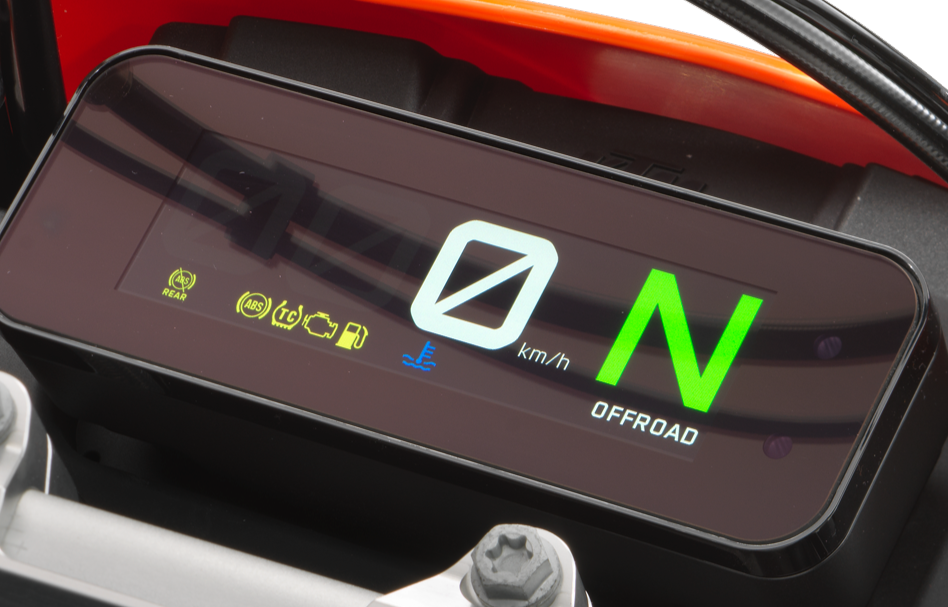 4.2 inch TFT Display in KTM 390 Enduro R