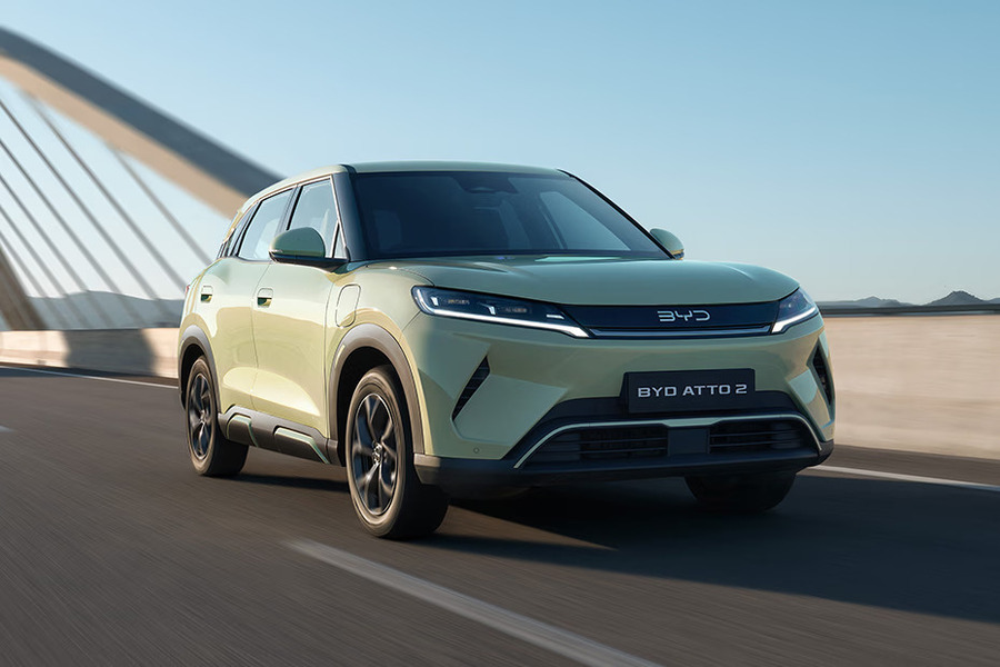 Front Styling in BYD Atto 2