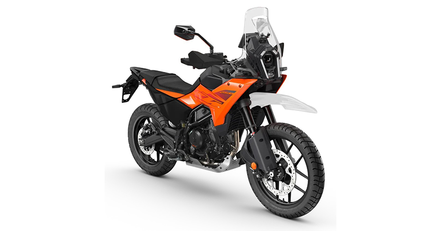 Front Styling in KTM 250 Adventure