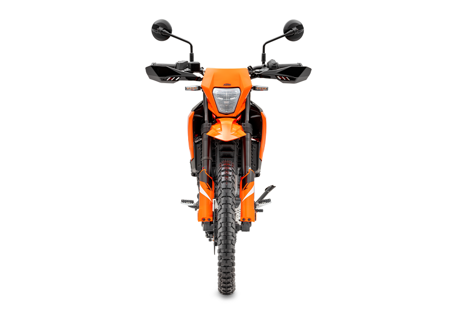 Front Styling in KTM 390 Enduro R