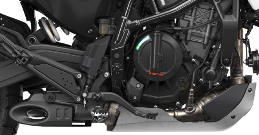 LC4c Engine in KTM 250 Adventure