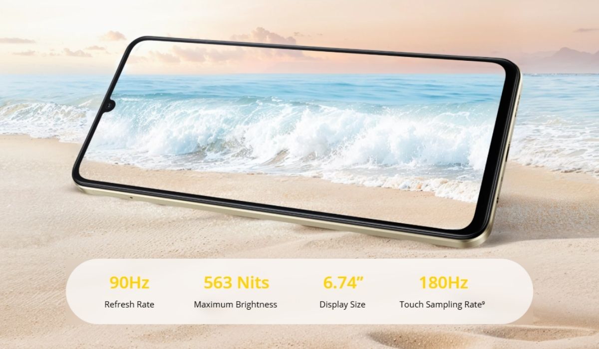 Realme Note 70 Display