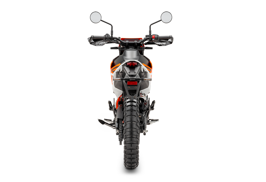 Rear Styling in KTM 390 Enduro R