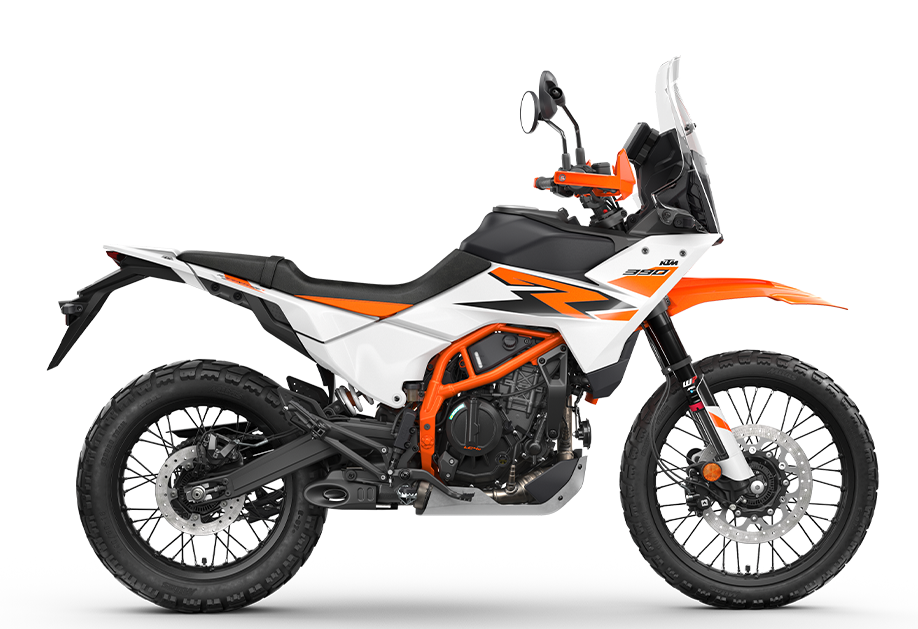 Side Styling in KTM 390 Adventure R