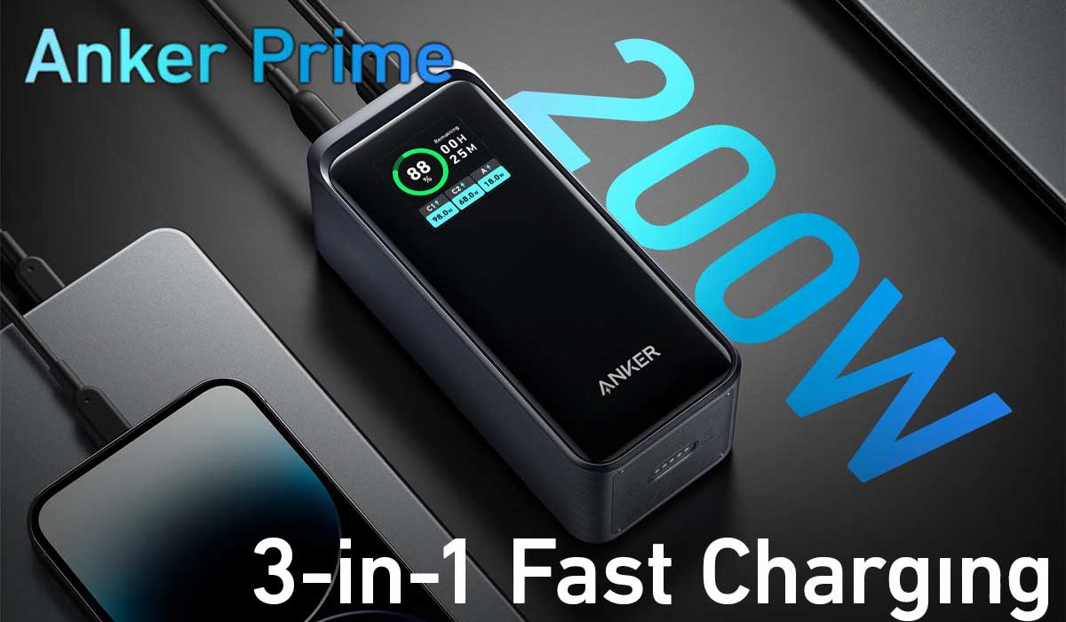 Anker Prime Power Bank with 200W Charging is Here in Nepal