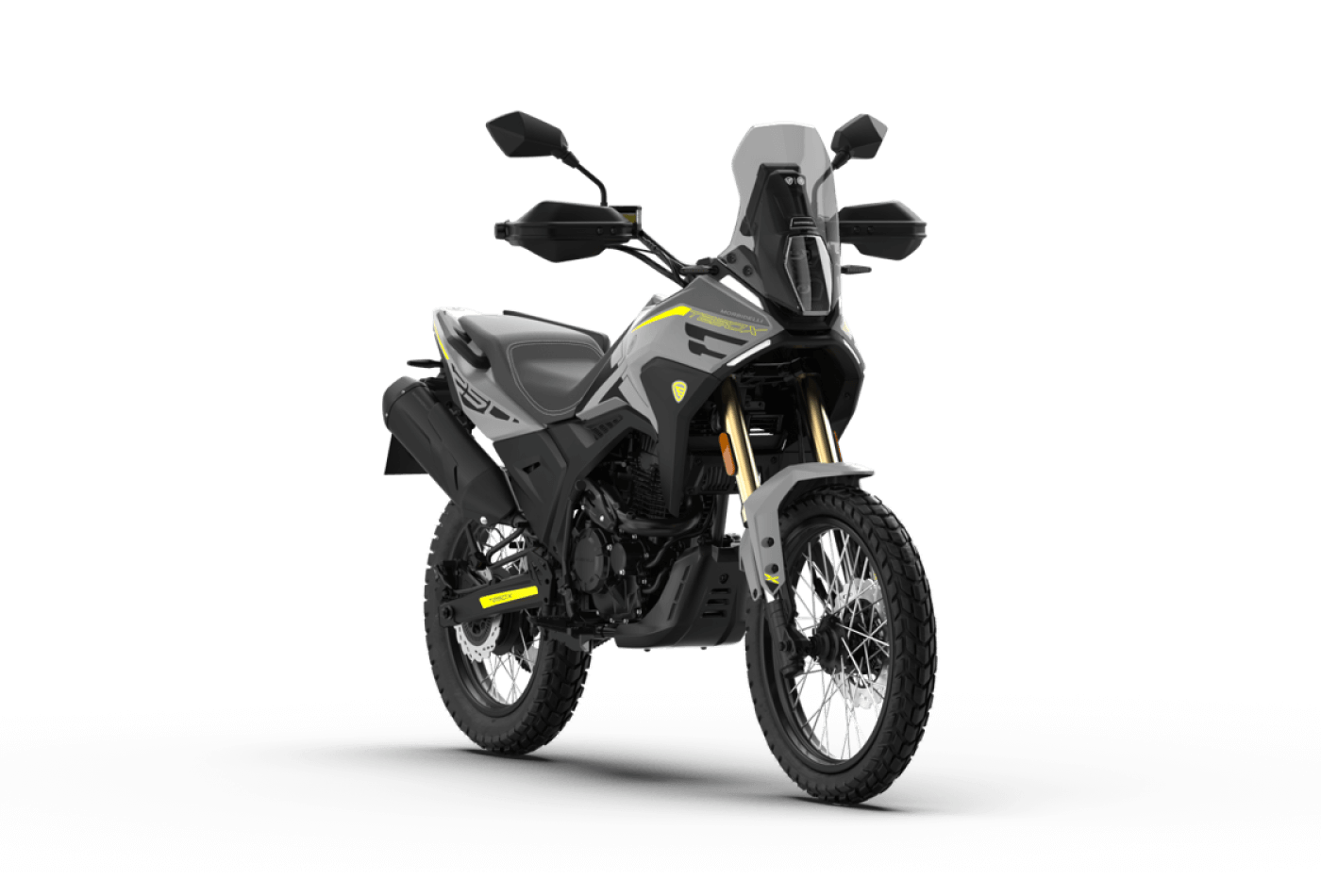 Front Styling in Morbidelli T250X