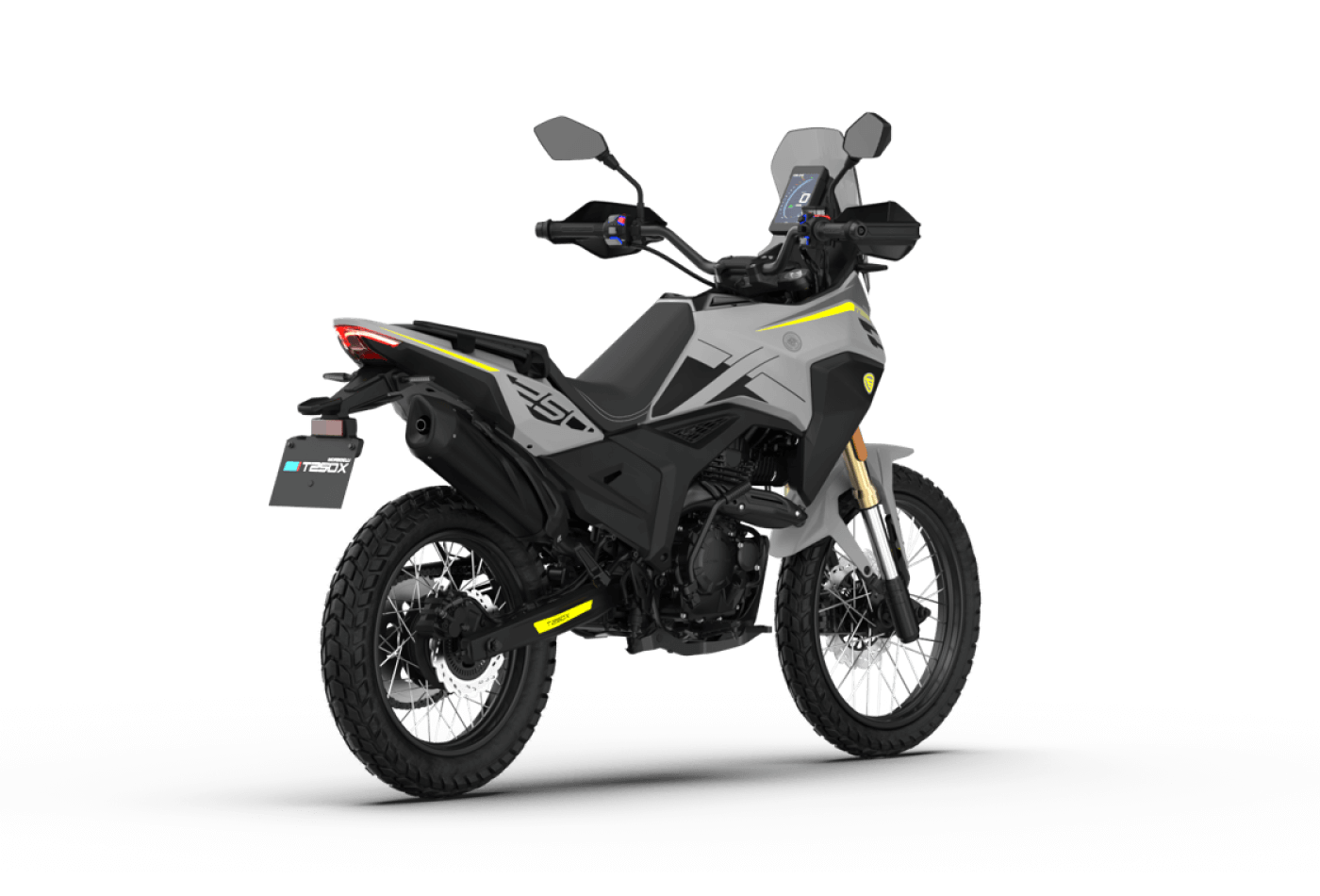 Rear Styling in Morbidelli T250X