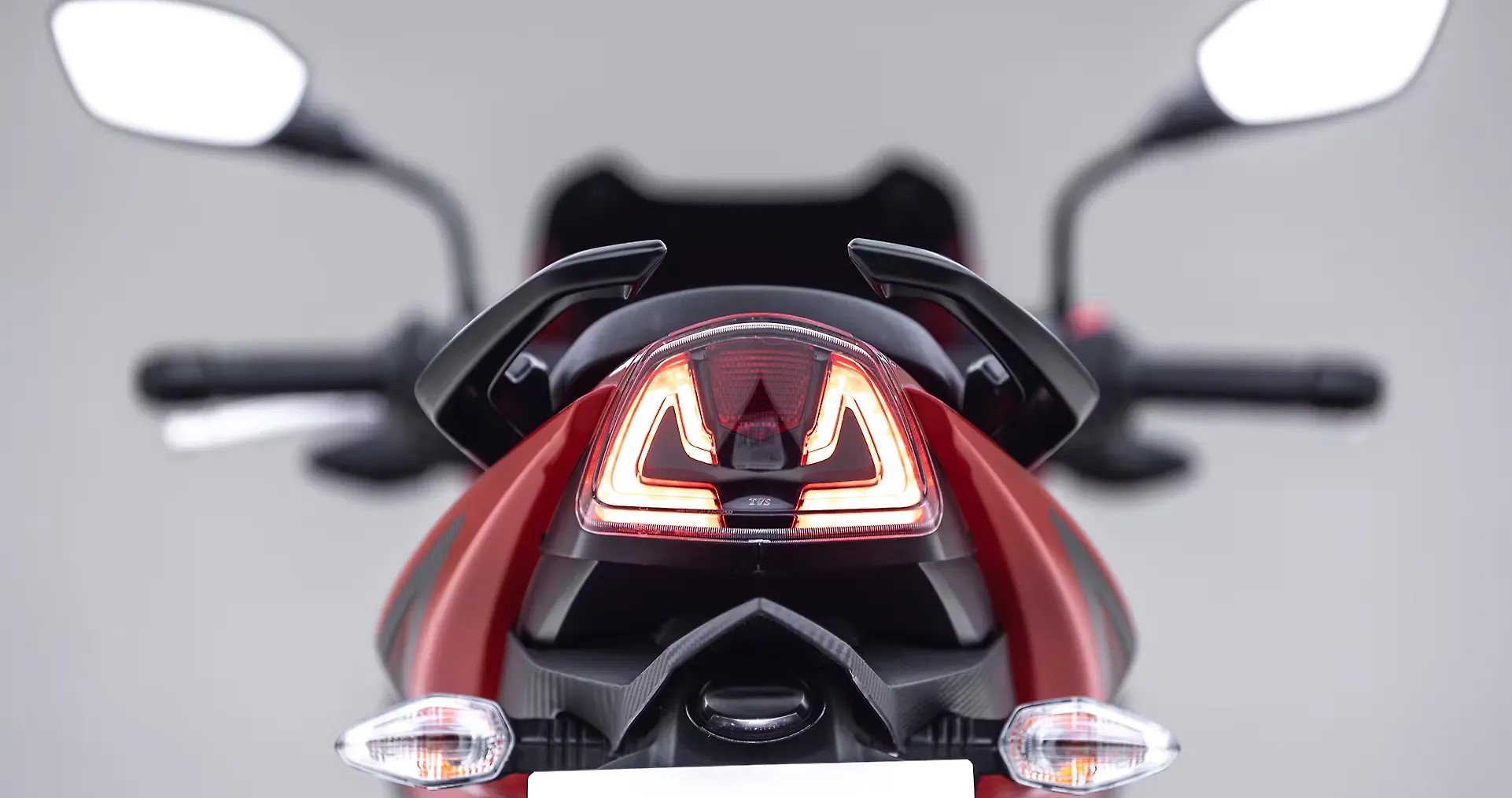 Rear Styling in TVS Apache RTR 160 2V FI