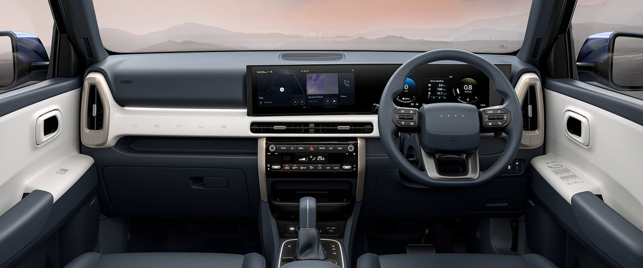 Interior Styling in Hyundai Venue 2025
