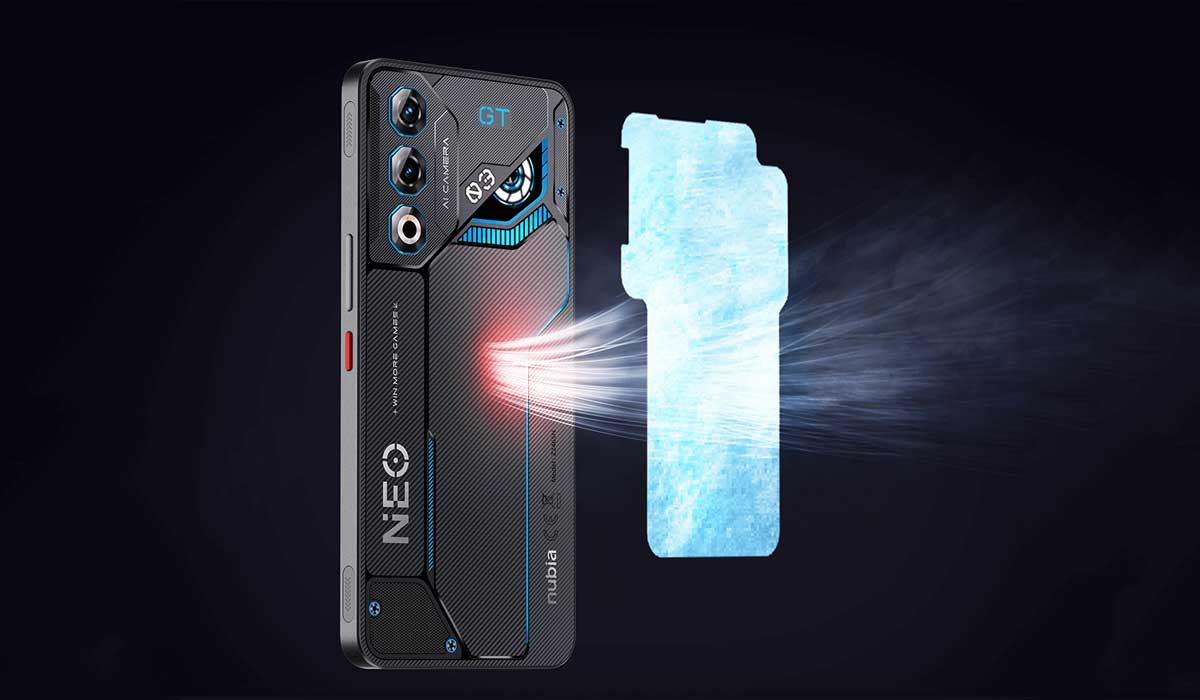 nubia NEO 3 GT Vapour Chamber