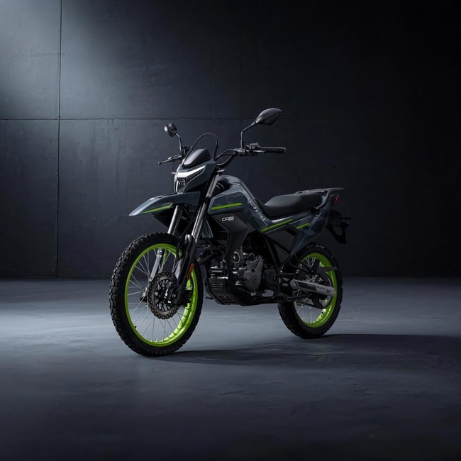 Front Styling in CF Moto 250 Dual