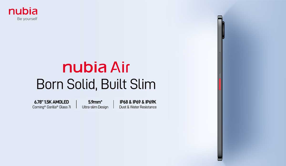 Nubia Air Coming to Nepal Soon: ZTE Also Joins the Thinnest Phone Trend