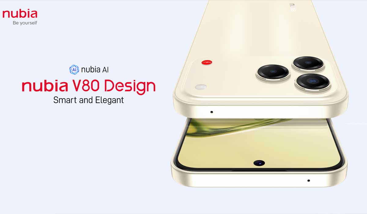 ZTE Nubia V80 Design Launching Soon in Nepal: A Budget iPhone Lookalike Returns